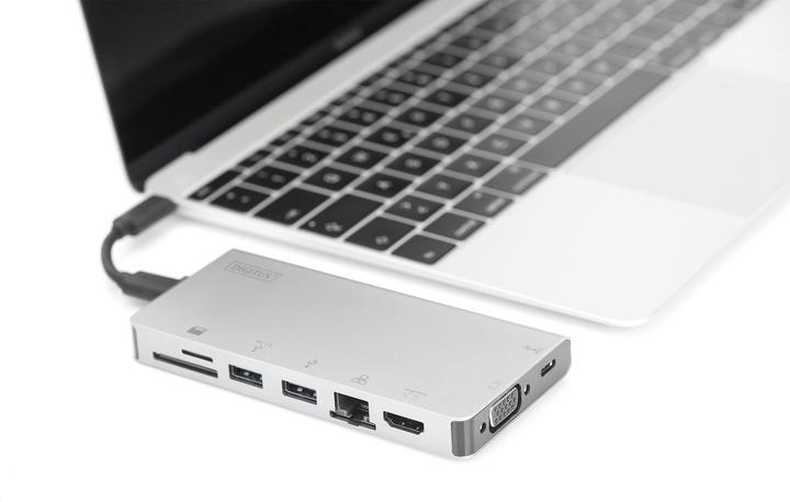 Produktbild Digitus DA-70866 (USB-C, 8 Ports)
