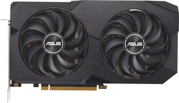 Actual product image ASUS DUAL-RX6600-8G-V2,HDMI,DP,Active (8 GB)