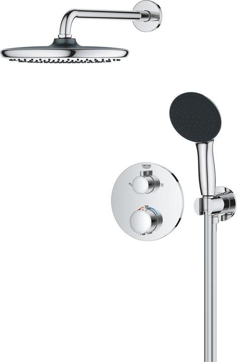 Image du produit Grohe Precision Thermostat Duschsystem Unterputz mit Vitalio Start 250 (1 Strahlart) und Vitalio Comfort 1