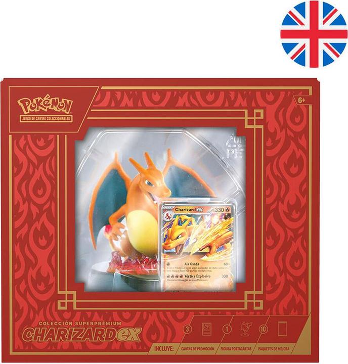 Image du produit Pokémon Charizard ex (Anglais, Pack de boosters)