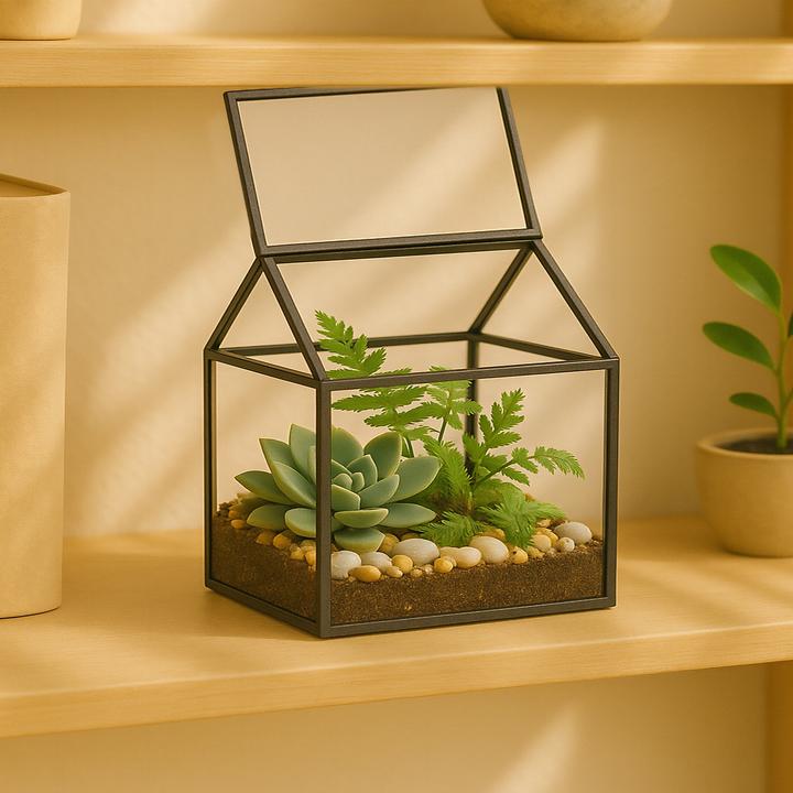 Produktbild Relaxdays Pflanzenterrarium