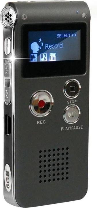 Produktbild JTI Diktiergerät mit MP3-Funktion (8 GB)