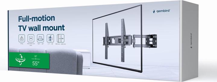 Produktbild Gembird WM-55ST-03 (Wand, 55", 35 kg)