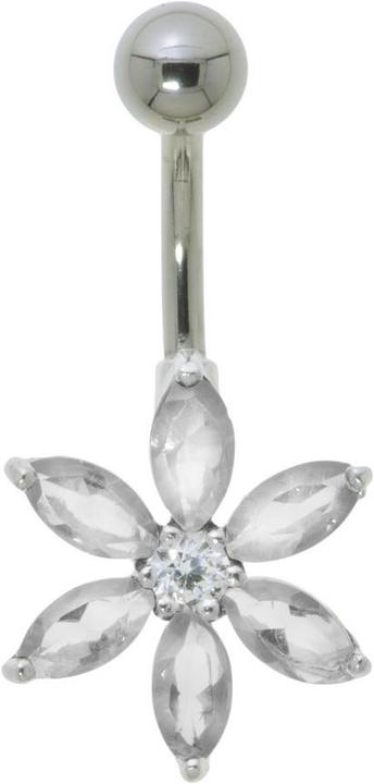 Bijouteria Bauchpiercing (Chirurgenstahl, Silber 925)
