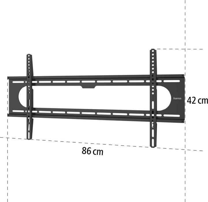 Produktbild Hama FIX Strong (Wand, 90", 100 kg)