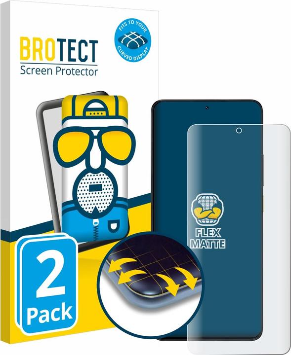 Image du produit BROTECT Full-Cover Protection Mat (2 pièce(s), Xiaomi Poco X6 Pro)