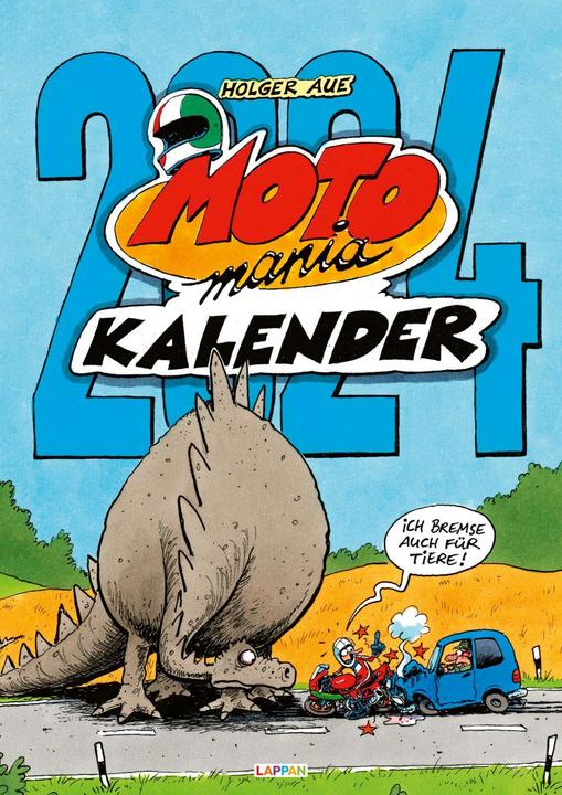 Produktbild MOTOmania Kalender 2024: Monatskalender für die Wand im Grossformat (Deutsch)