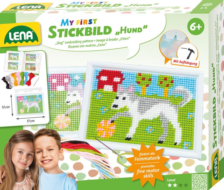 Image du produit Lena Image à broder Chien
