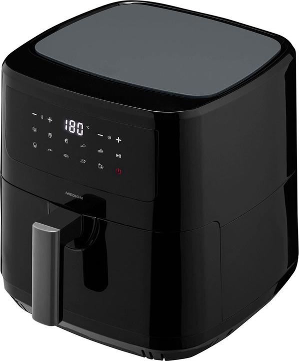 Productafbeelding Medion MD 11750 Life P10 XL Duo friteuse 6,8 liter, zwart