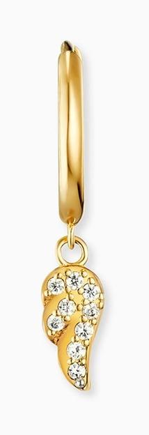 Produktbild Engelsrufer Creolen Flying Wings Gold (925er Silber)