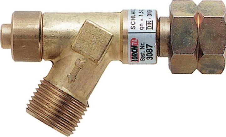 Kayser Schlauchbruchsicherung Durchflussleistung max. 7,4 - 12 kg/h 0,5 - 4 bar