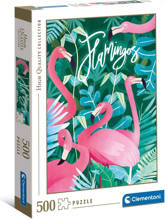 Image du produit Clementoni Puzzle flamants 500 pcs. (500 pièces)