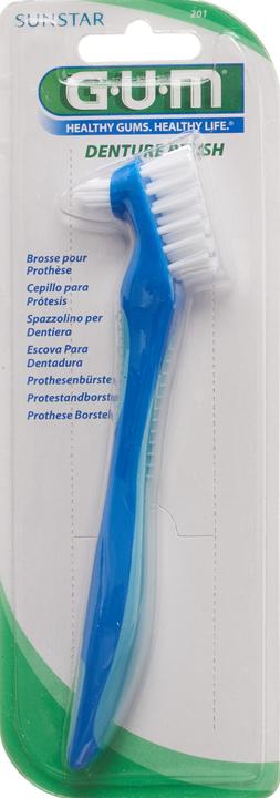 GUM SUNSTAR Prothesenbürste hart (Hart, 1 x)