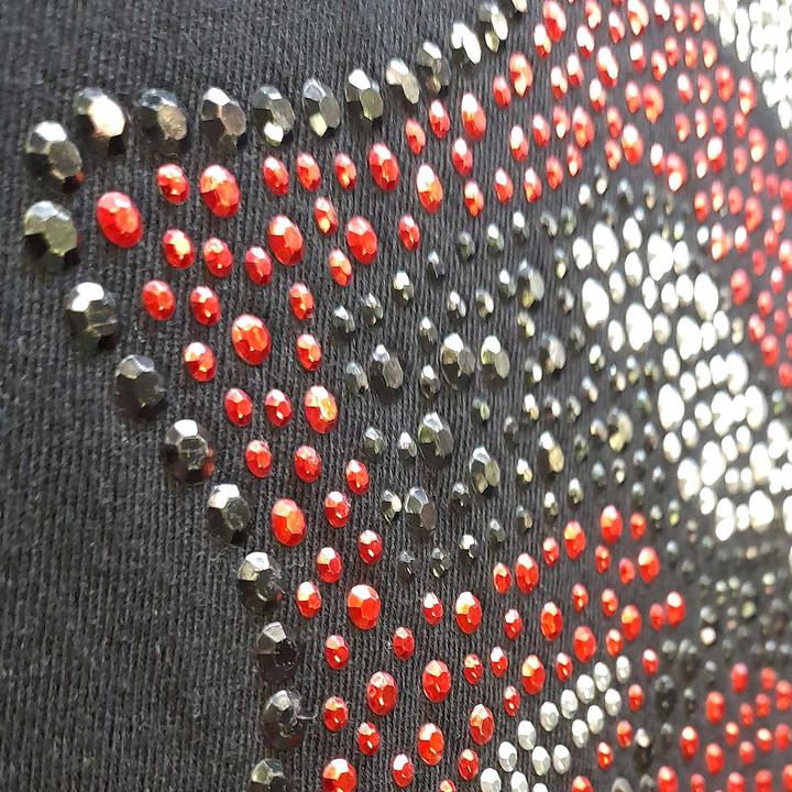 Image du produit The Rolling Stones Unisexe Adulte Classic Tongue Embelli T-shirt (S)