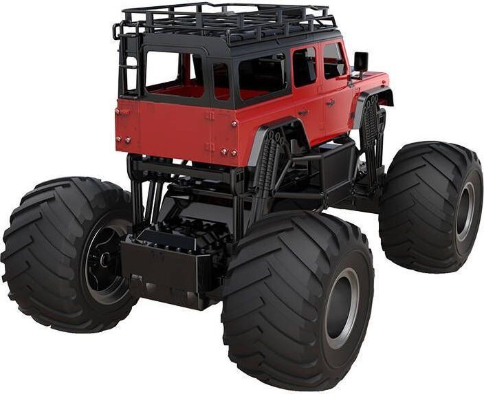 Actual product image Double Remote control RC remote control car 1:8 (red) Land Rover Defender E375-003