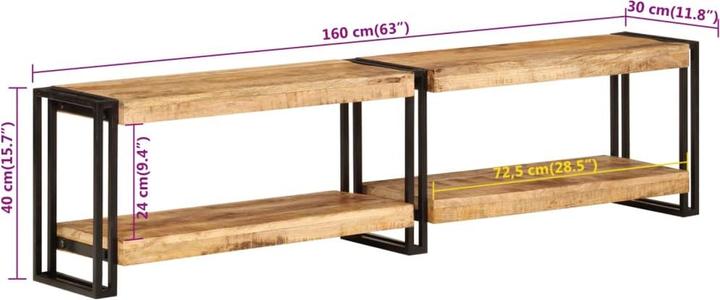 Produktbild VidaXL Stratis (160 x 30 x 40 cm)