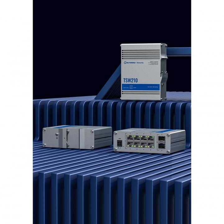 Image du produit Teltonika Tsw210 Commutateur Industriel Non Géré (10 Ports)