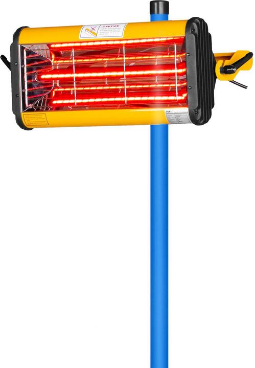 Immagine prodotto MSW Lampada infrarossi per carrozzeria - 1100 W - un pannello (1100 W)