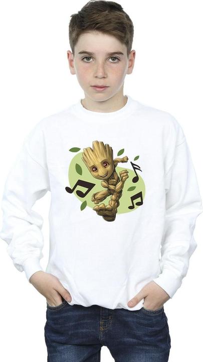Produktbild Guardians Of The Galaxy Groot Musical Notes Sweatshirt Jungen (152, 158)