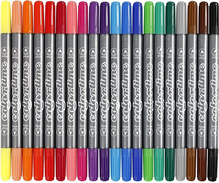 Actual product image Creativ Company Colortime Double Marker (Colored, 20 x)