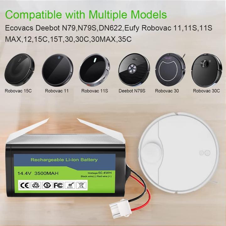 Immagine prodotto Tesvor Batteria X500