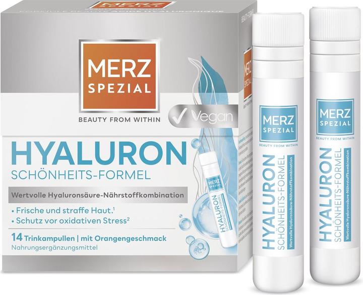 Actual product image Merz Spezial Hyaluron drinking ampoules (14 Piece, Ampoule, 557 g)