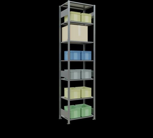 Image du produit Schulte Lagertechnik Elément départ MULTIplus150 avec traverse de longueur