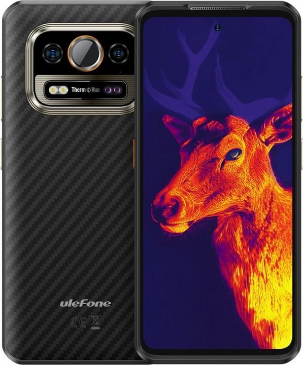 Ulefone Smartphone Armor 25T 8GB/256GB (Frost Black) ohne Ladegerät (256 GB, Frost Black, 6.78", Dual SIM, 50 Mpx, 4G)