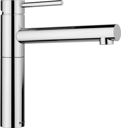Actual product image Blanco ALTA-F II | Stainless steel chrome | High pressure | Window fitting for installation in front of a
