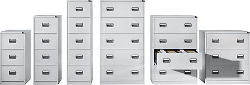 Produktbild eurokraft basic Hängeregistraturschrank (84.5 x 62 x 99.5 cm)