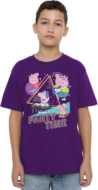 Actual product image Peppa Pig Childrens/Kids Party Time Family T-Shirt (116)