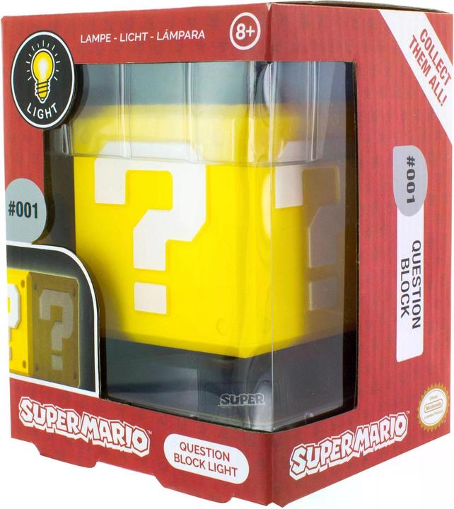 Image du produit Paladone Products Super Mario lamp question mark block