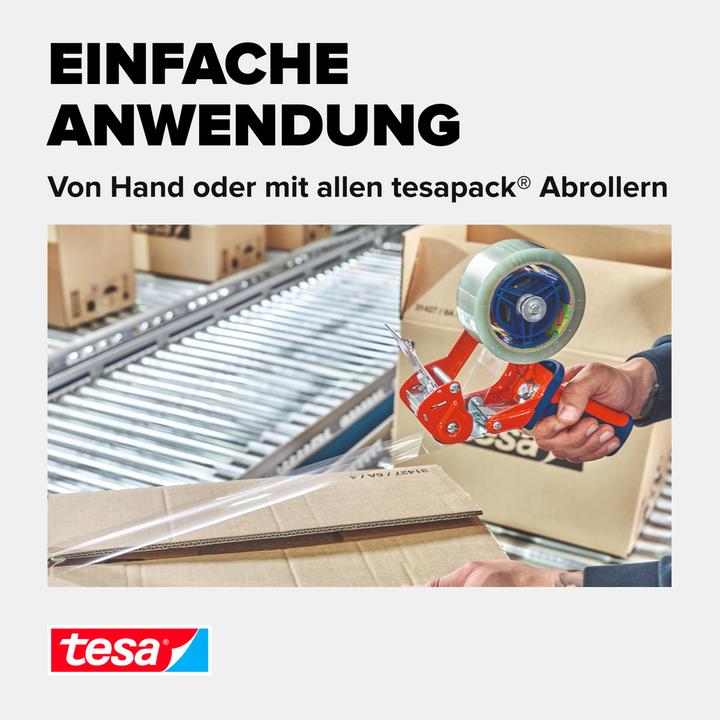 Produktbild tesa tesapack® Eco & Ultra Strong Paketklebeband, lösemittelfrei (50 mm)