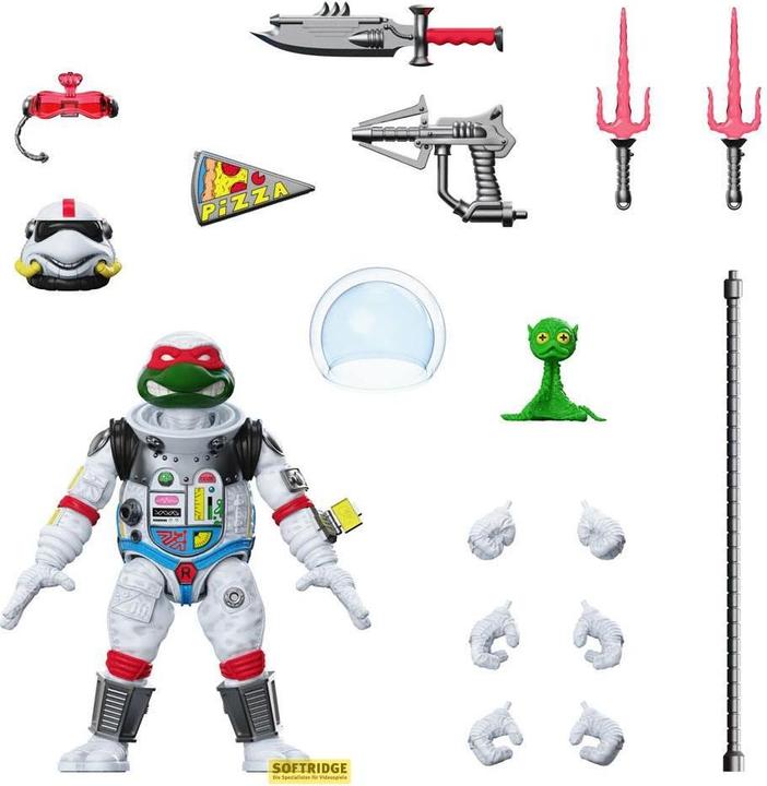 Produktbild Super7 Les Tortues ninja figurine Ultimates Space Cadet Raphael 18 cm