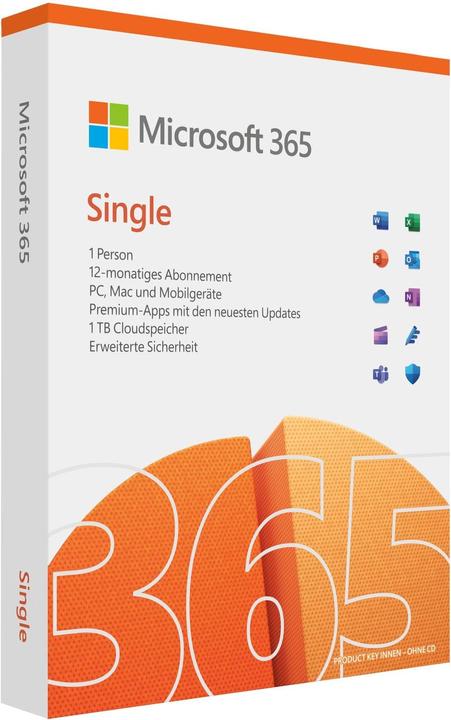 Microsoft 365 Personal (Deutsch) (1 User, 12 Monate)