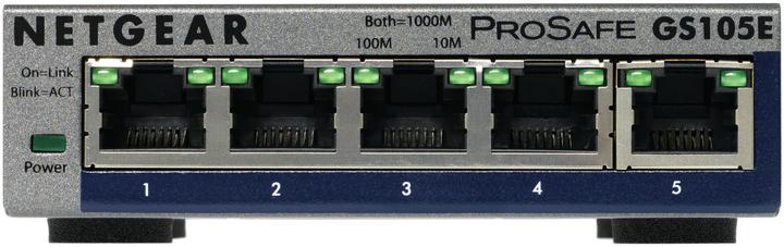 Productafbeelding Netgear Gs105e-200pes (5 Havens)