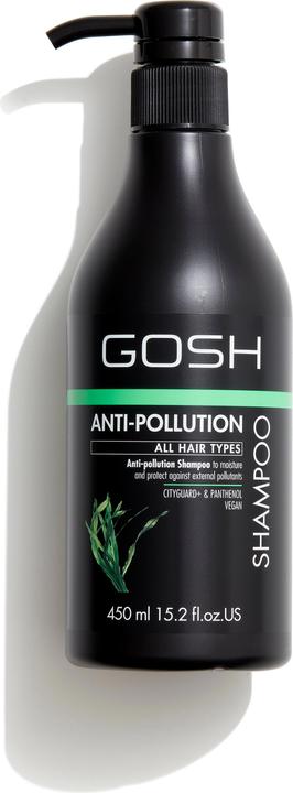 Copenhagen GOSH Hair Shampoo 450ml Anti Pollution Frauen Professionell (450 ml, Flüssiges Shampoo)