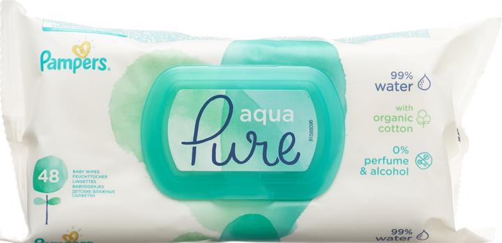 Image du produit Pampers Aqua Pure (48 pièce(s))