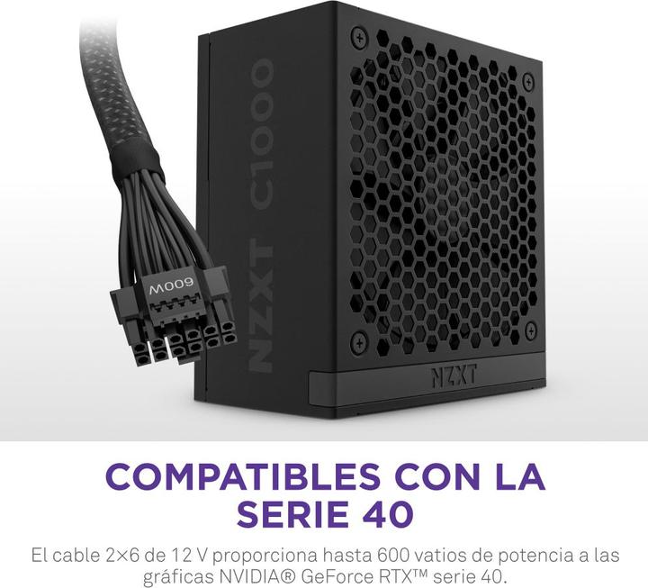 Produktbild NZXT ATX 3.1 1000 Watt 80 Plus Gold Mod (1000 W)