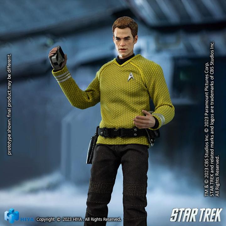 Produktbild Hiya Toys Star Trek Exquisite Super Series Actionfigur 1/12 Kirk 16 cm