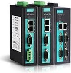 Produktbild Moxa NPORT 5250AI-M12-CT - 2-Port RS-232422485 Device Server, 1 10100BaseT(X) Port mit M12 Stecker, M12