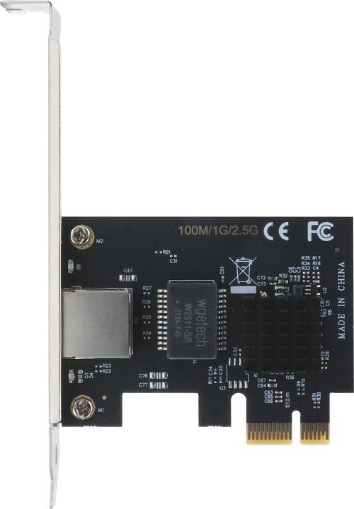 Produktbild Exsys GmbH PCIe Netzwerk-Karte 2.5 Gigabit (PCI-E x1)