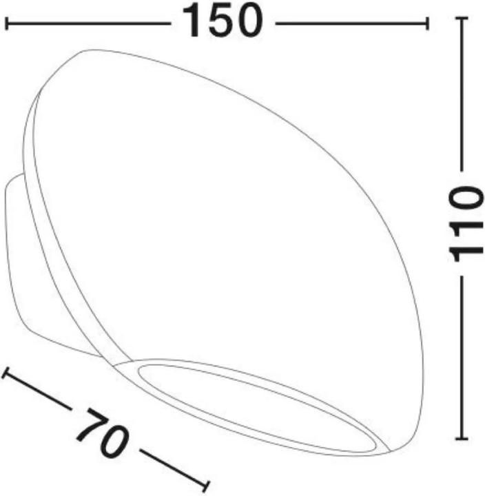 Actual product image Nova Luce Como (255 lm, IP54)