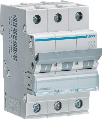 Produktbild Hager MCN316E, 230 - 400 V