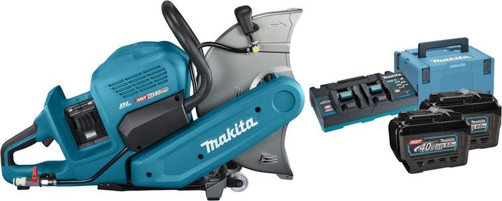 Actual product image Makita ZESTAW ZASILAJĄCY 40V XGT (BL4080Fx4+DC40RB) (40 V)
