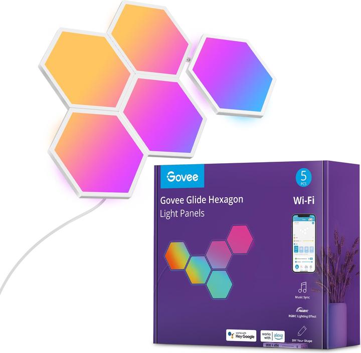 Immagine prodotto Govee Pannelli luminosi Glide Hexa (458 lm)