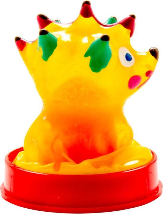 Actual product image Condomerie Yellow hedgehog joke condom hand-painted latex (1 pcs.)