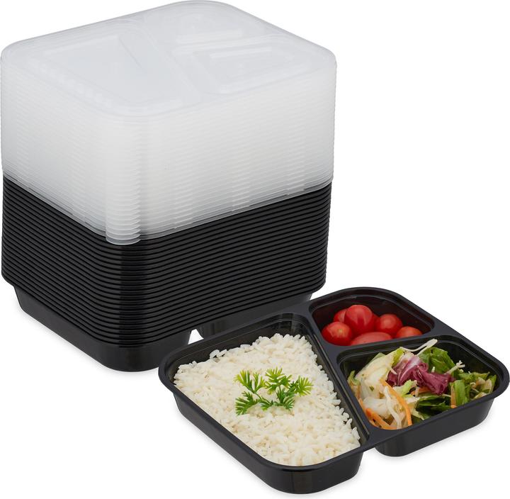 Produktbild Relaxdays 24x Meal-Prep-Boxen