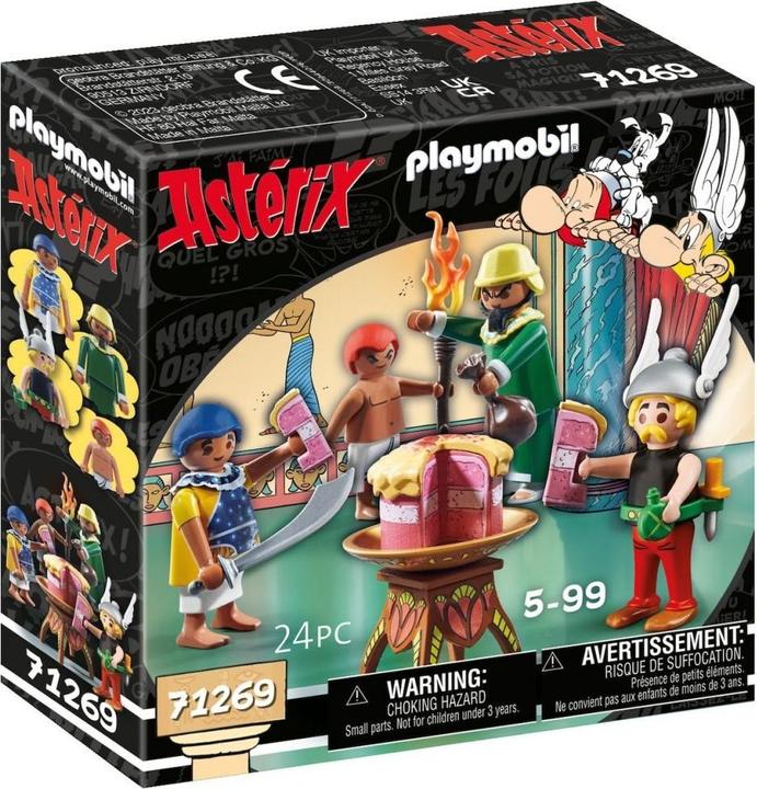 Image du produit Playmobil Astérix : Le gâteau empoisonné de Pyradonis (Playmobil Astérix)