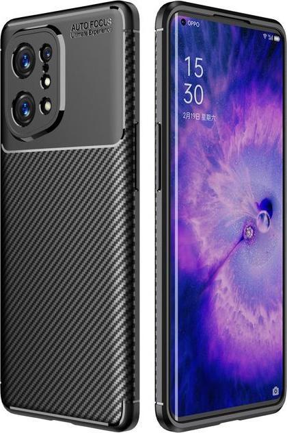 Actual product image MU Style Carbon Fiber TPU Softcase Series (Oppo Find X5 Lite)